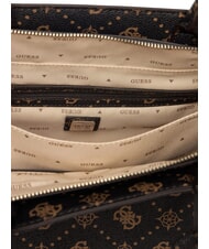 GUESS SILIA 2 Borsa tote a mano con tracolla espresso logo - Borse Donna - 5