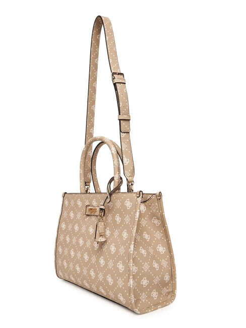 SILIA 2 Borsa tote a mano con tracolla biscotti logo - Borse Donna