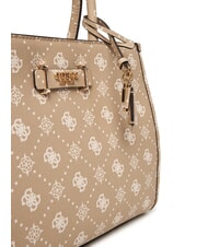 GUESS SILIA 2 Borsa tote a mano con tracolla biscotti logo - Borse Donna - 4
