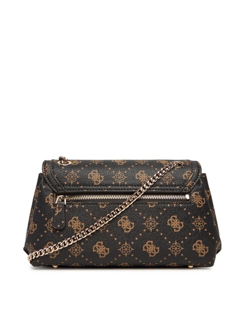 SILIA Borsa a spalla convertible espresso logo - Borse Donna