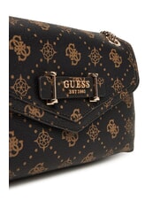 GUESS SILIA Borsa a spalla convertible espresso logo - Borse Donna - 4