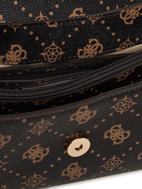 SILIA Borsa a spalla convertible espresso logo - Borse Donna