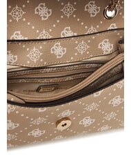 GUESS SILIA Borsa a spalla convertible biscotti logo - Borse Donna - 5