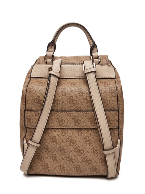 MANHATTAN 2 Zaino con 2 tasche LATTE LOGO - Borse Donna