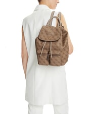 GUESS MANHATTAN 2 Zaino con 2 tasche LATTE LOGO - Borse Donna - 5