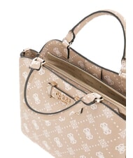 GUESS SILIA Borsa a mano con tracolla biscotti logo - Borse Donna - 4