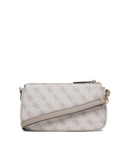 GUESS NOELLE 2 Doppia borsa a tracolla dark taupe logo - Borse Donna - 6