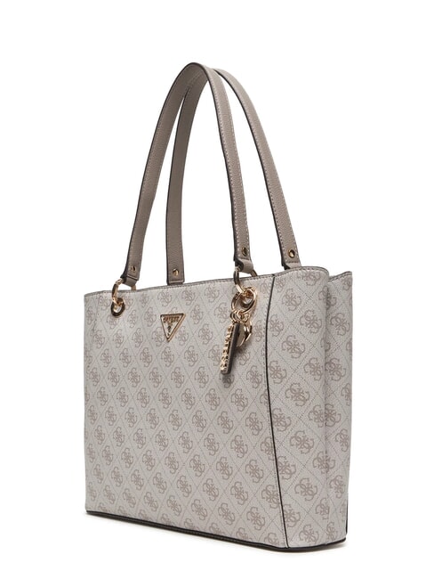 NOELLE 2  Borsa Tote a spalla dark taupe logo - Borse Donna