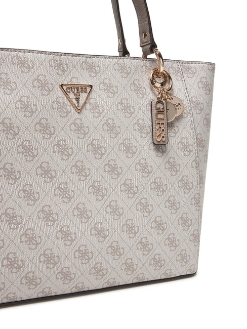 NOELLE 2  Borsa Tote a spalla dark taupe logo - Borse Donna