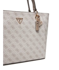 GUESS NOELLE 2  Borsa Tote a spalla dark taupe logo - Borse Donna - 4