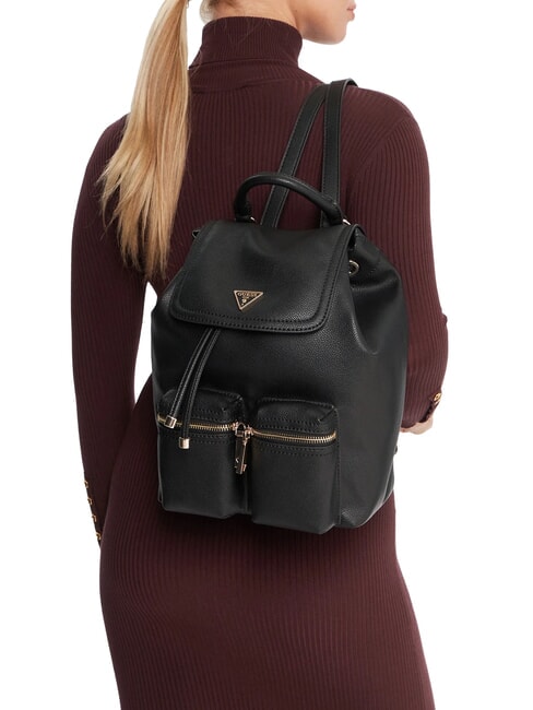 MANHATTAN 2 Zaino con tasche NERO - Borse Donna