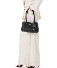 GUESS MERIDIAN 2 Borsa a spalla NERO - Borse Donna - 5