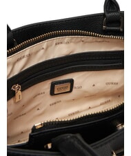 GUESS MERIDIAN 2 Borsa a spalla NERO - Borse Donna - 6