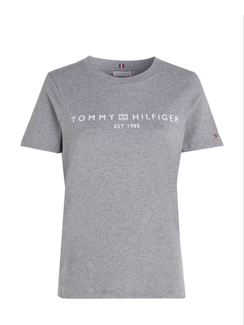 TH 1985 T-Shirt in cotone medium heather grey - T-shirt e Top Donna