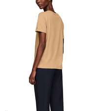 TOMMY HILFIGER TH 1985 T-Shirt in cotone classic khaki - T-shirt e Top Donna - 2