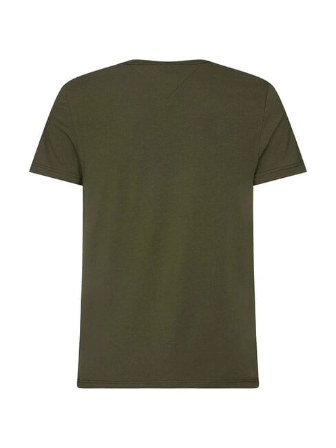  T-shirt stretch uomo army green - T-shirt Uomo