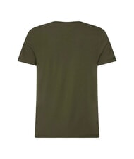 TOMMY HILFIGER  T-shirt stretch uomo army green - T-shirt Uomo - 3