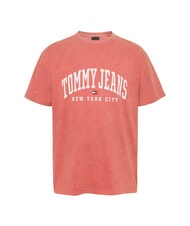 TOMMY HILFIGER TH JEANS N.Y. City T-Shirt in cotone regatta red - T-shirt Uomo - 3