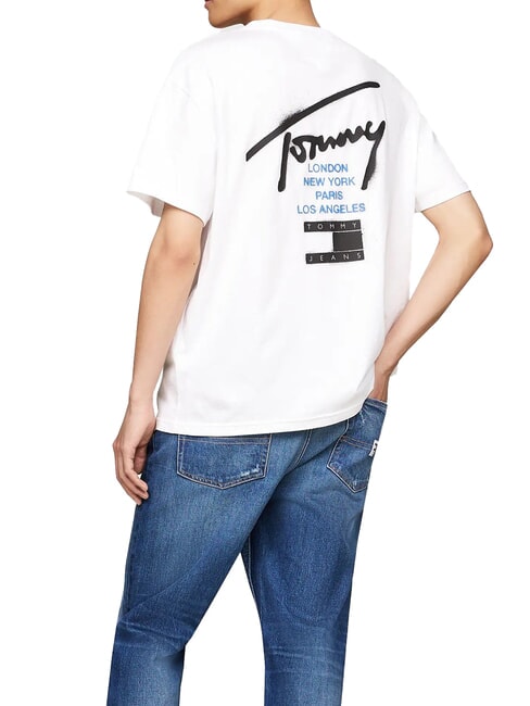 TH JEANS City T-Shirt in cotone white - T-shirt Uomo