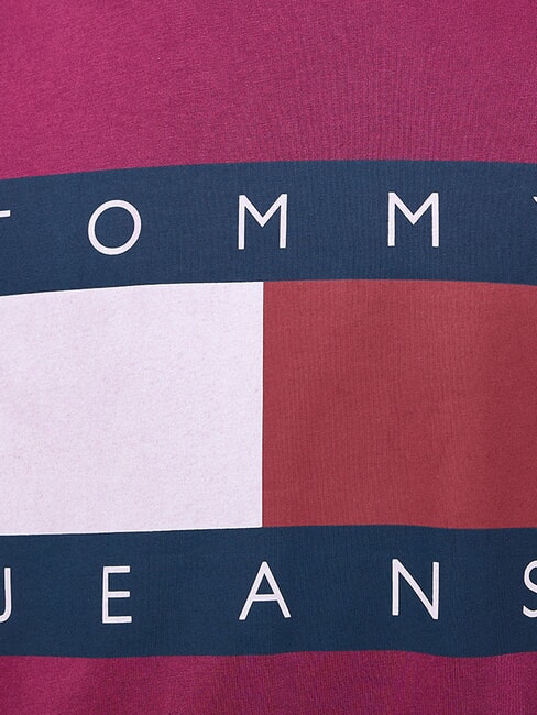 TH JEANS Maxi Flag T-Shirt in cotone valley grape - T-shirt Uomo