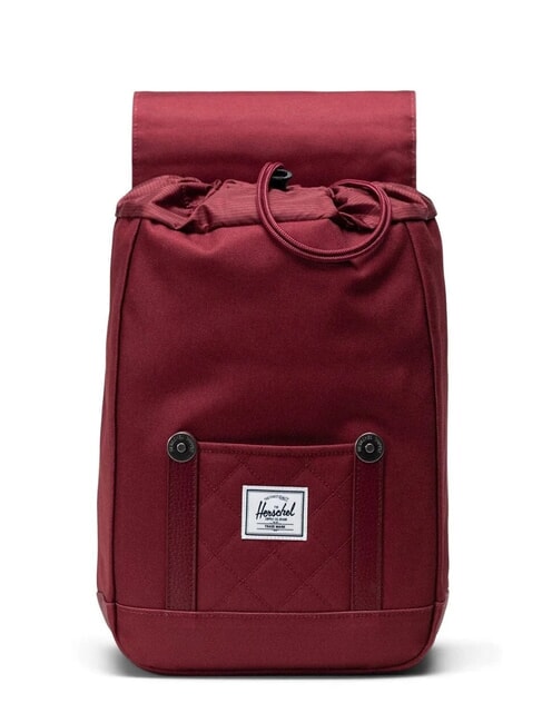 RETREAT MINI Zainetto oxblood red quilted - Zaini Scuola & Tempo Libero