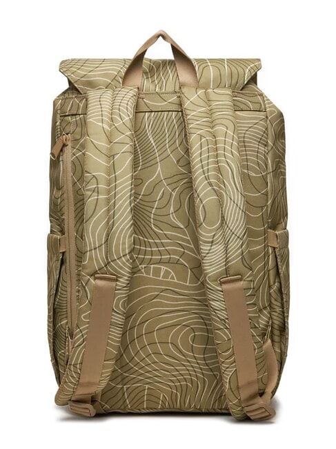 RETREAT Zaino porta pc 15,6" twill topography - Zaini Scuola & Tempo Libero
