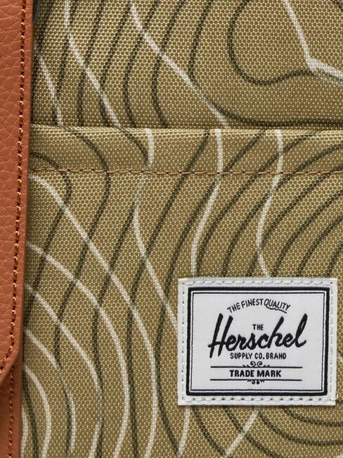 RETREAT Zaino porta pc 15,6" twill topography - Zaini Scuola & Tempo Libero