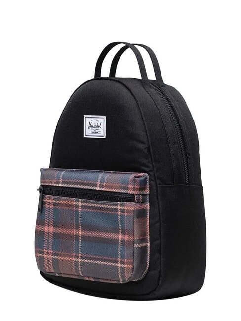NOVA Zainetto black winter plaid - Zaini Scuola & Tempo Libero