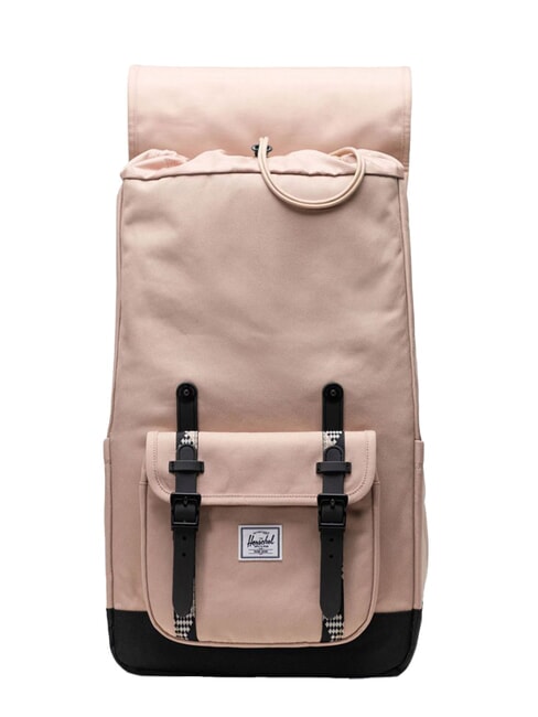 LITTLE AMERICA  Zaino misura standard light taupe/black - Zaini Scuola & Tempo Libero