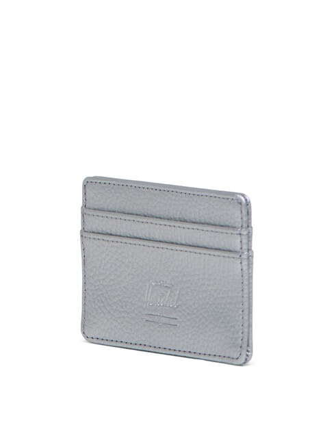 CHARLIE Portacarte piatto silver metallic - Portafogli Uomo