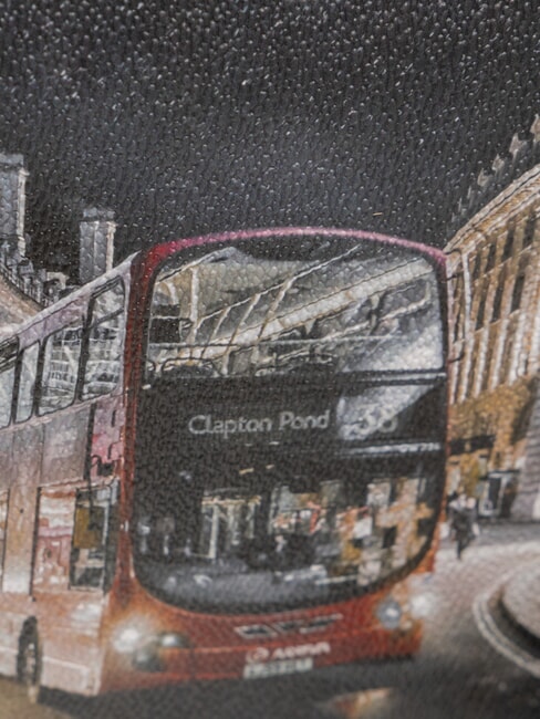 YESBAG Piattina a tracolla london by night - Borse Donna