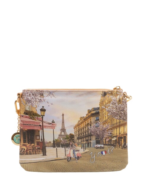 YESBAG Borsa a tracolla con stampa velo paris - Borse Donna