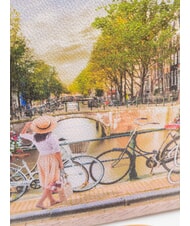 YNOT YESBAG Borsa a tracolla con stampa bicycles - Borse Donna - 3