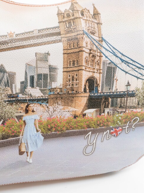 YESBAG  Borsa stampata, a spalla london kate - Borse Donna