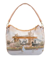 YNOT YESBAG  Borsa stampata, a spalla london kate - Borse Donna - 4