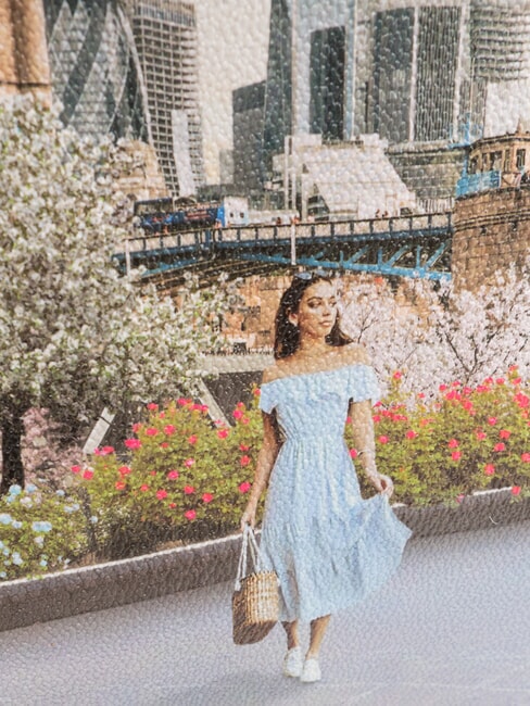 YESBAG Borsa sacca a spalla london kate - Borse Donna