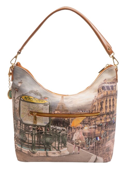 YESBAG Hobo Bag a spalla metro paris - Borse Donna