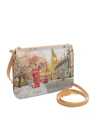 YNOT YESBAG Borsa a tracolla con stampa english rose - Borse Donna - 2