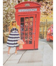 YNOT YESBAG Borsa a tracolla con stampa english rose - Borse Donna - 3