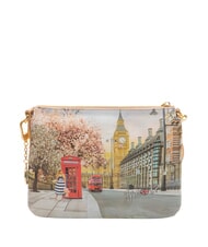 YNOT YESBAG Borsa a tracolla con stampa english rose - Borse Donna - 4