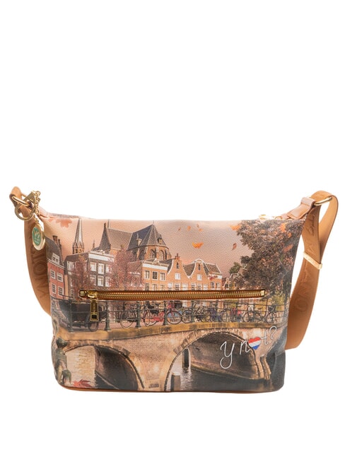 YESBAG Borsa a tracolla autumn river - Borse Donna
