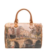 YNOT YESBAG Bauletto a mano, con tracolla autumn river - Borse Donna - 4