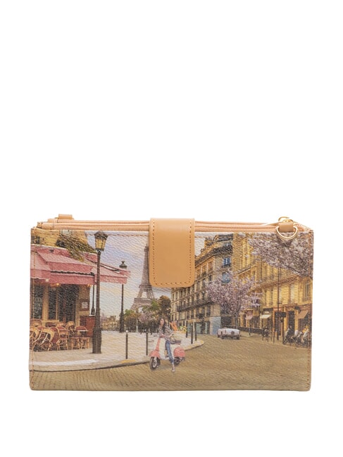 YESBAG SPECIAL Portafoglio grande multitasche velo paris - Portafogli Donna