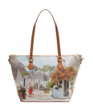 YNOT YESBAG Borsa shopping con tracolla trulli - Borse Donna - 4
