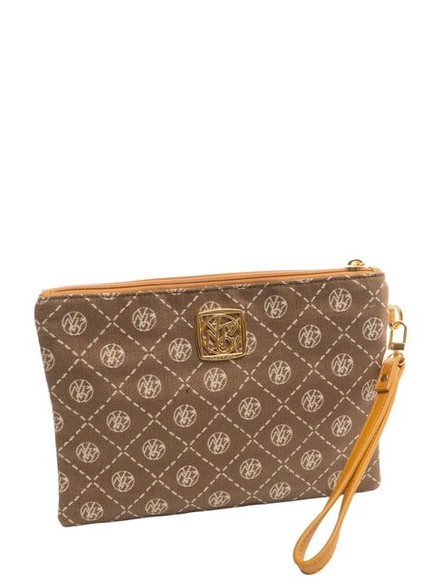 ROMANCE Pochette con polsierina mustard - Borse Donna