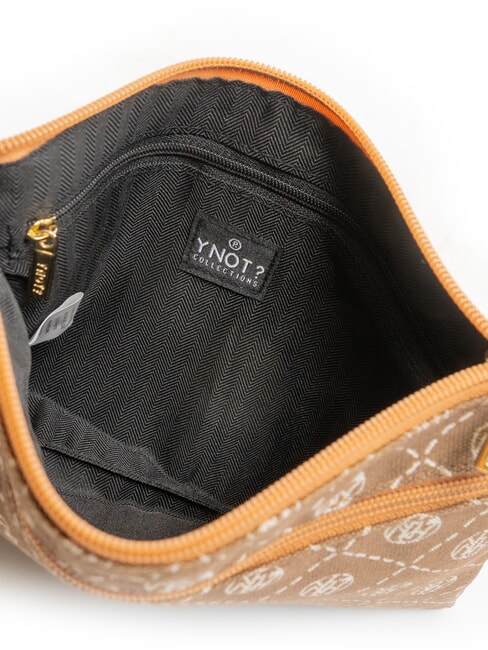 ROMANCE Pochette con polsierina mustard - Borse Donna