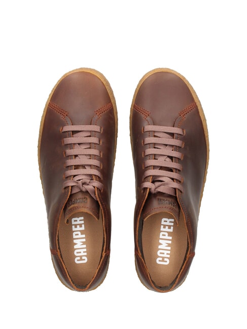 PEU TERRENO Sneakers in pelle medium brown - Scarpe Uomo