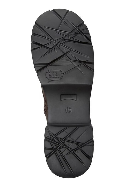 MILAH Stivaletti in pelle dark brown - Scarpe Donna