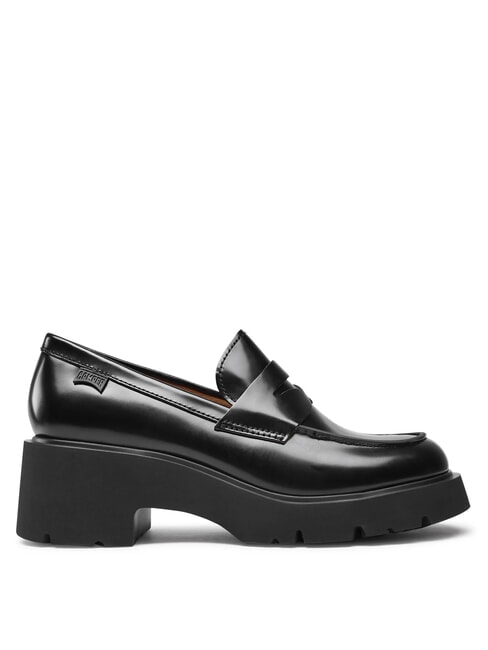 MILAH Mocassini in pelle black - Scarpe Donna