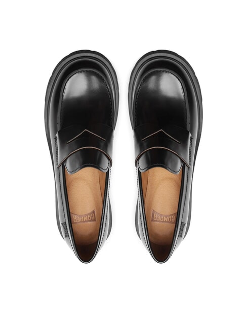 MILAH Mocassini in pelle black - Scarpe Donna